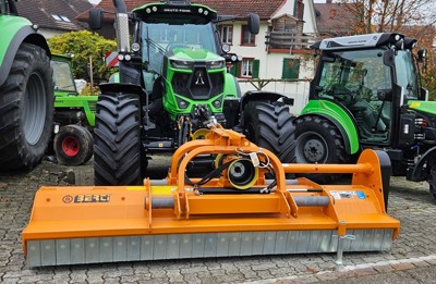 Schlegelmulcher Berti Front und Heck