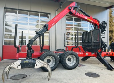 Forstkrananhänger Epsilon-Palfinger mit Antrieb