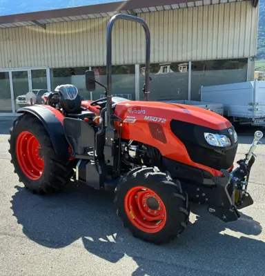 Kubota M5072 arboricole sans cabine