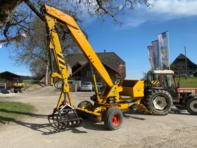 Mistkran mit Zubehör