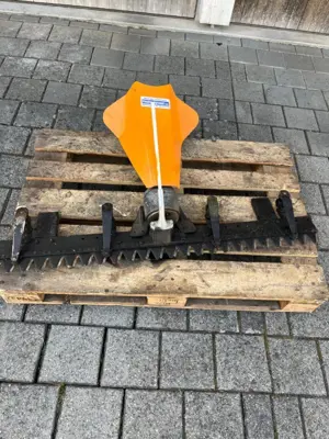 Mähapparat mit Balkenmähbalken Bucher Elite 9