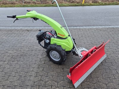 Rapid URI / Voll-elektrischer Einachser / Akku 48V / Schneepflug