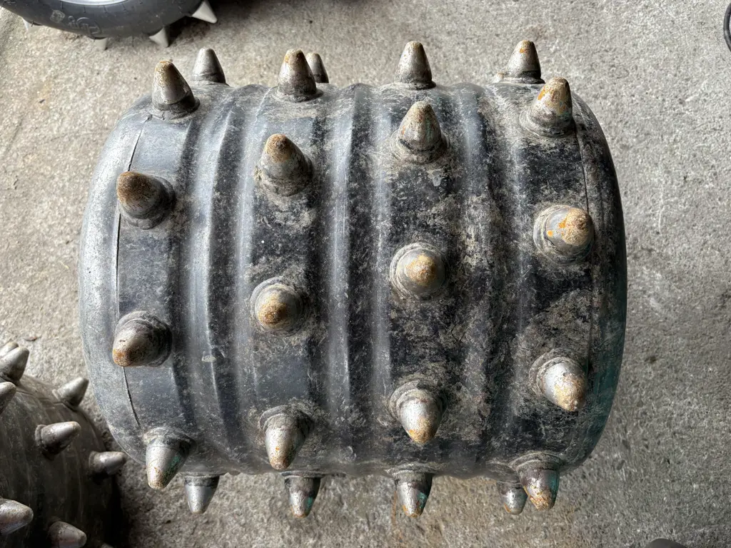 Stöckl, Stachelwalzen Paar 4-reihig 11", 0