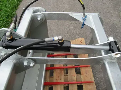 Fuchs Krokodilzange 85cm für Hoflader Fuchs und Weidemann