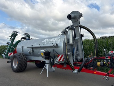 Tonne à lisier JEANTIL GTi 8500 rampe Bomech up 9m