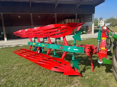 Kverneland 2300 Variomat 4-Schar Pflug, Aktion