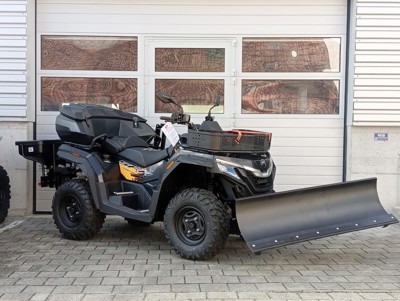 QJ Motor SFA 600 4x4 EPS mit AHK und Seilwinde