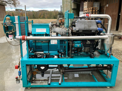 BHKW / Blockheizkraftwerk 65kw / Perkins D1000