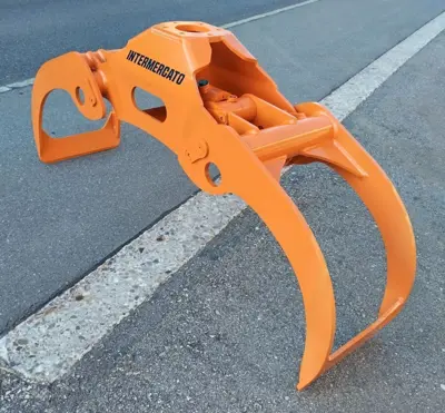 Holzgreifer für LKW-Ladekräne