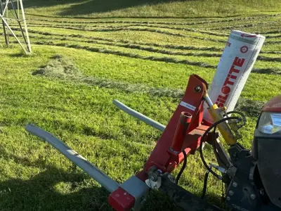 Ballentransportgabel klappbar