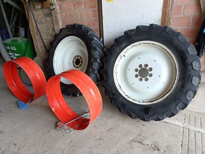 Doppelrad / Pflegerad / Distanzringe 32"