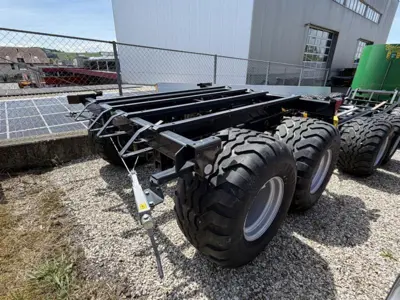 Tandemfahrwerk Pöttinger 10.5to Bereifung 500/50-17 Vredestein Flotation+