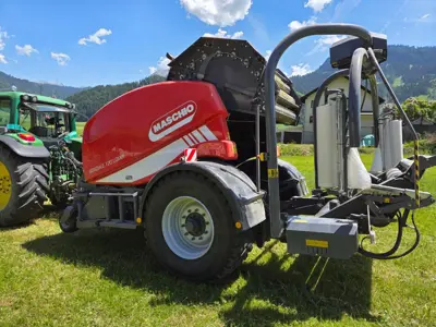 Rundballenpresse Maschio Mondiale 120 Combi