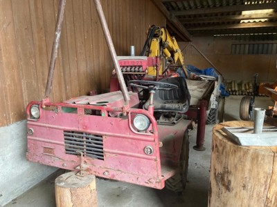 Schilter 1500, Baujahr 1971 mit Kran