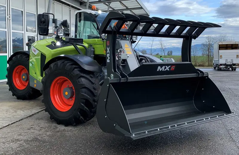 Teleskoplader Multiserviceschaufel CLAAS Kramer