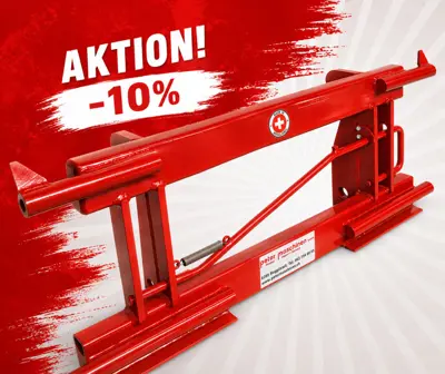 Euro Norm Adapter -AKTION- für Hoflader Weidemann HV