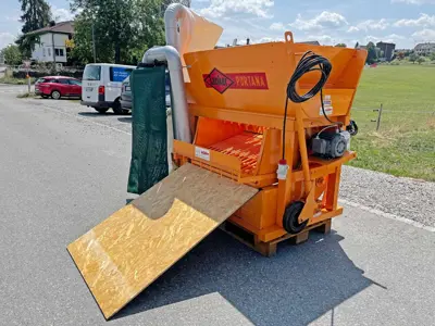 Lanker, Heurüstmaschine Holzzinken HM