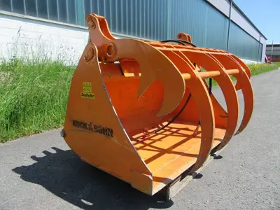 Kock & Sohn Silozange, Silogreifschaufel