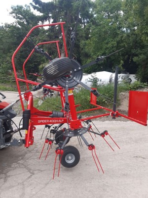 SIP Spider 400/4 ALP hydraulische Aushebung