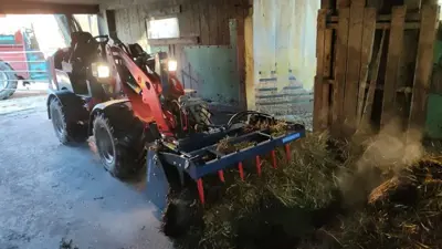 Greifschaufel/Schaufelgreifer/Multibenne/Pelikanschaufel/Godet grappin, ideal für Hoflader