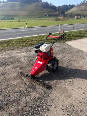 Motormäher Stema Honda Motor, Balken und Schneepflug