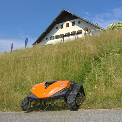 JACK Mini Roboter-Hangmäher mit Raupe