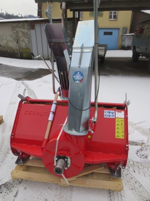 Cerruti Schneefräse zu Aebi, Rapid,  CC 110, CC 36. 1m