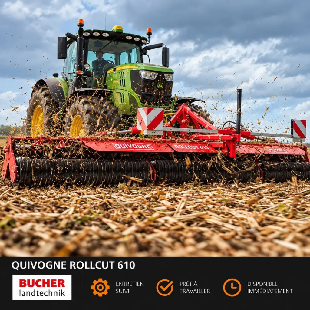 Rouleau destructeur Quivogne Rollcut 610