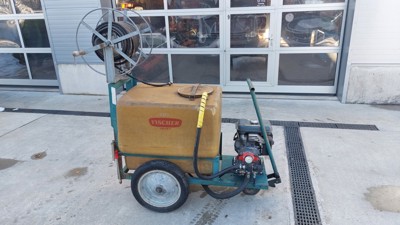 Fischer Spritze mit Honda Motor
