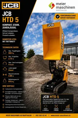 JCB HTD5 DUMPSTER HOCHKIPPDUMPER
