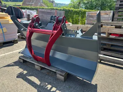 Stekro Polterschild mit Niederhalter 1,8m