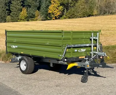 35 % Rabatt auf neuen Kipper Fliegl EDK60 / 2x50cm