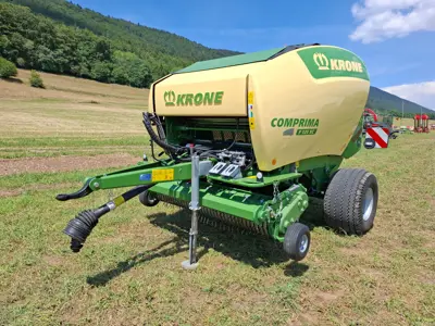 Presse à balles rondes Krone liage plastique