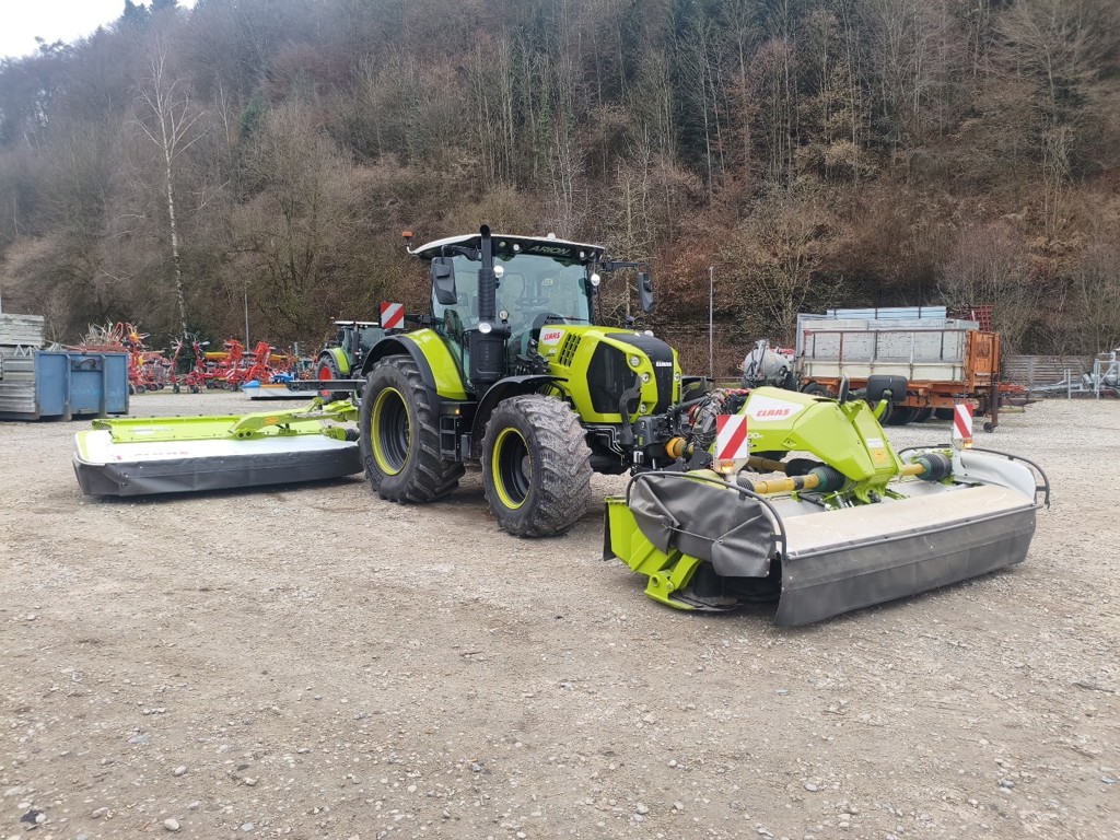 Heck - Front Scheibenmähwerk Kombination Disco 8500 C CONTOUR und 3600 FC MOVE