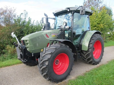 Hürlimann XB 120 GS HD, mit Frontladerkonsole