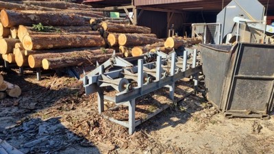 Holzspalter, Sägen, Rollengänge, Elevatoren