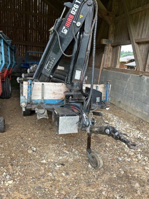 TANNER Anhänger mit Kran