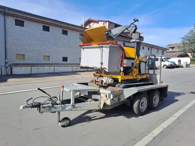 Holzhäcksler Schliesing 220 MX inkl. Anhänger