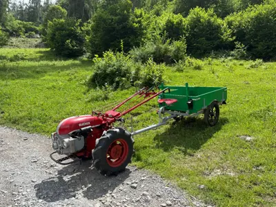 Wunderschöner Motoreinachser KT10 ab MFK / mit viel Zuberhör