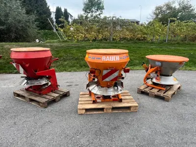 Salzstreuer Heckanbau Rauch, Gamberini (div. Modelle)