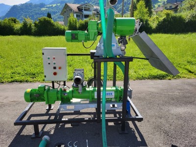 Mobiler Gülleseparator Bauer