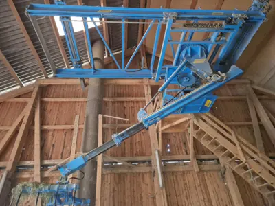 Sumag Hängedrehkran Heukran , komplette Krananlage