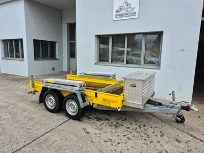 Anhänger Boro BR2 Maschinentransporter mit Rampen