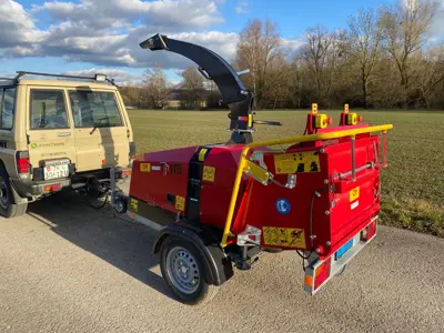 Linddana TP175 mobil Holzhacker Vorführmodel