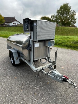 Milchtank fahrbar