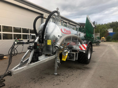 Vakum Fass mit 9m Schleppschuh BeTech  inkl. MFK