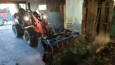 Greifschaufel/Schaufelgreifer/Multibenne/Pelikanschaufel/Godet grappin, ideal für Hoflader