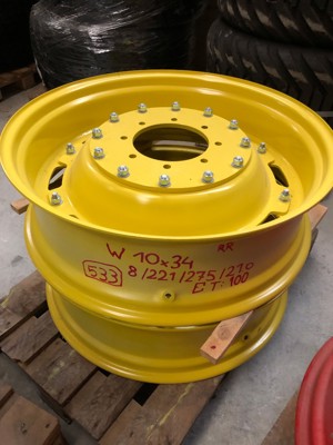 Rollrad Felge W 10x34