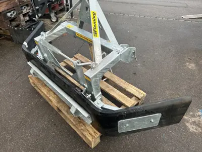 Gummischieber Typ Vario, umstellbar von Zug-auf Schubbetrieb/Racleur Vario