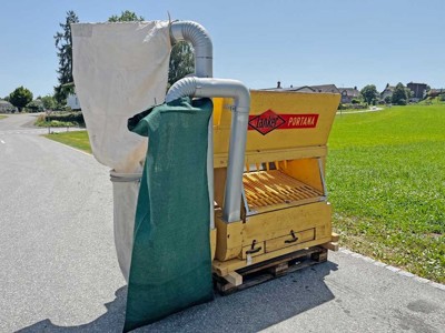 Lanker, Heurüstmaschine Holzzinken